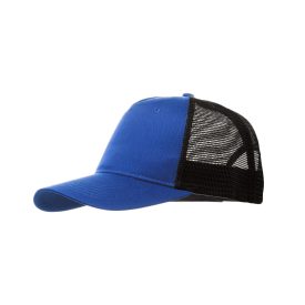 Malfini baseball sapka Trucker 5P királykék-fekete