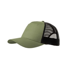   Malfini baseball sapka Trucker 5P khaki-fekete - II. osztály