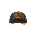 Malfini baseball sapka Trucker 5P mandarin-ébenszürke