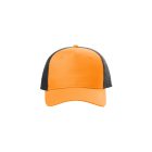 Malfini baseball sapka Trucker 5P mandarin-ébenszürke