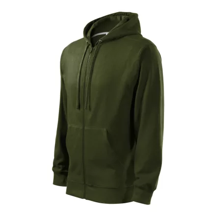 Malfini pulóver Trendy Zipper 300 military