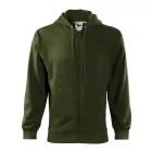 Malfini pulóver Trendy Zipper 300 military