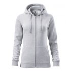 Adler/Malfini női felső Trendy Zipper 300 világosszürke melírozott