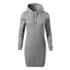 Malfini női pulóver-ruha Snap 320 melírozott sötétszürke