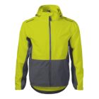 Malfini softshell dzseki Rainbow 105 neon sárga-acélszürke