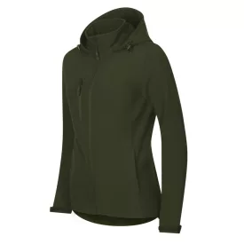 Malfini női softshell kabát Trail 280 military