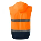 Rimeck 4 az 1-ben jól láthatósági kabát HV Guard fluo-narancs-tengerkék