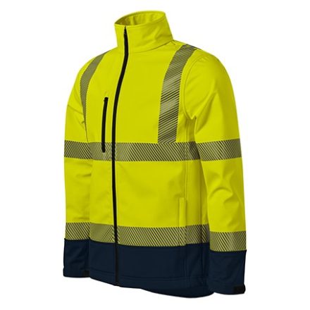 Rimeck jól láthatósági softshell kabát Drop HV fluo-sárga