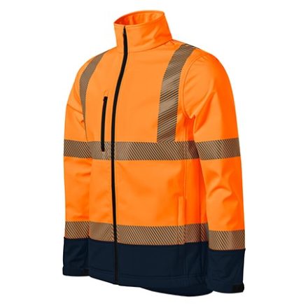 Rimeck jól láthatósági softshell kabát Drop HV fluo-narancs