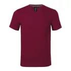 Malfini póló Action V-Neck 180 garnet
