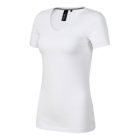 Malfini női póló Action V-Neck 180 fehér