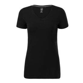 Malfini női póló Action V-Neck 180 fekete