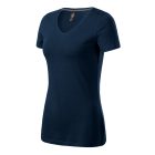 Malfini női póló Action V-Neck 180 tengerkék
