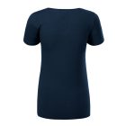 Malfini női póló Action V-Neck 180 tengerkék