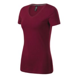 Malfini női póló Action V-Neck 180 garnet