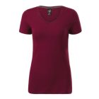 Malfini női póló Action V-Neck 180 garnet