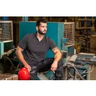 Rimeck galléros póló Resist Heavy 200 ébenszürke