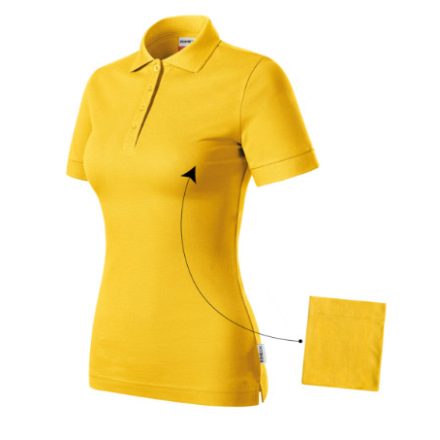 Rimeck női galléros póló Resist Heavy 200 sárga
