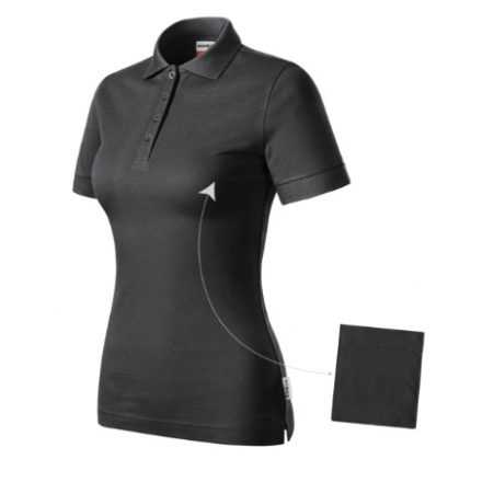 Rimeck női galléros póló Resist Heavy 200 ébenszürke