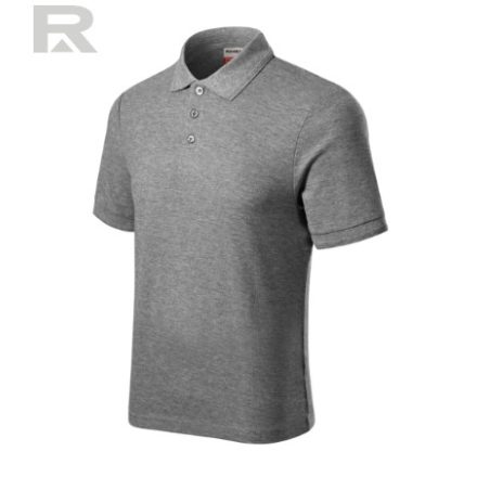 Rimeck galléros póló Reserve 200 melírozott sötétszürke