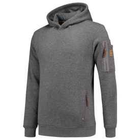 Tricorp pulóver Premium Hooded 300 melírozott szürke