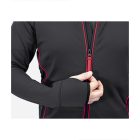 Rimeck mikropolár felső Vertex 280 ébenszürke-fekete-piros