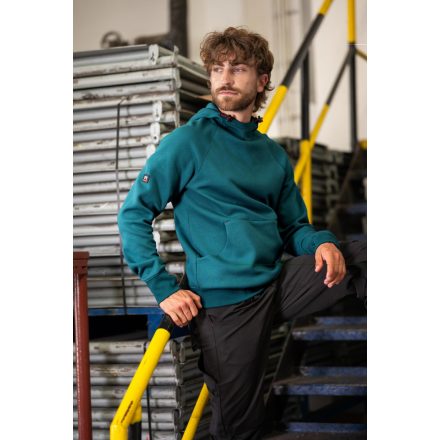 Rimeck pulóver Vertex Hoodie 300 petrol kék
