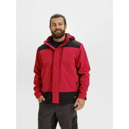 Rimeck téli softshell kabát Vertex Winter 320 marlboro piros-fekete