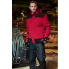 Rimeck téli softshell kabát Vertex Winter 320 marlboro piros-fekete