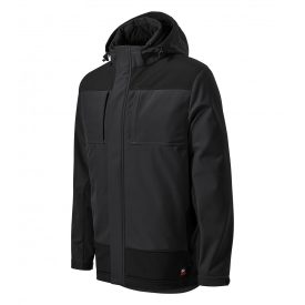   Rimeck téli softshell kabát Vertex Winter 320 ébenszürke-fekete