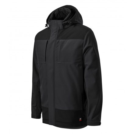 Rimeck téli softshell kabát Vertex Winter 320 ébenszürke-fekete