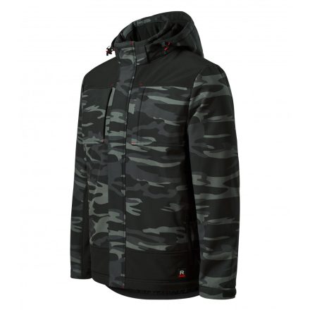 Rimeck téli softshell kabát Vertex Winter 320 terepszín sötétszürke-fekete
