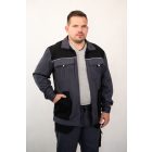 HundBerg munkáskabát Alfa szürke-fekete