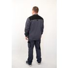 HundBerg munkáskabát Alfa szürke-fekete