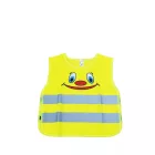 Amio láthatósági gyerek mellény Smile UV sárga