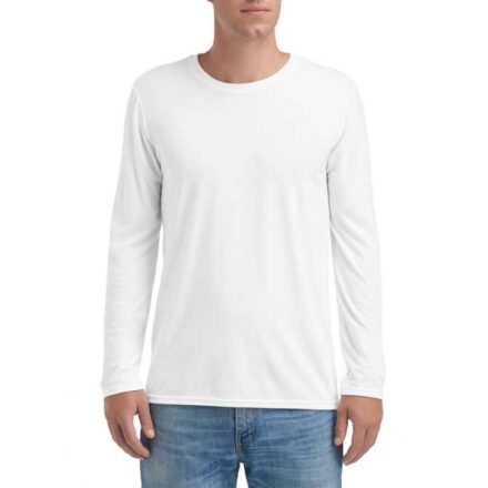 Anvil hosszú ujjú póló Tri-Blend 159 fehér