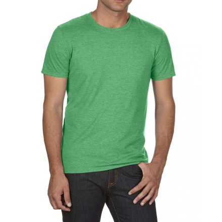Anvil póló Tri-Blend Tee 159 melírozott zöld