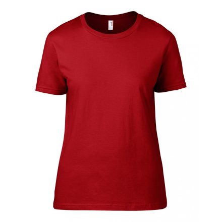 Anvil női póló Fashion Basic Tee 150 piros