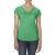 Anvil női póló Tri-Blend V-Neck Tee 159 melírozott zöld