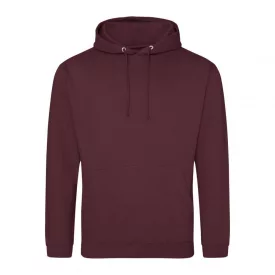 AWDis pulóver College 280 füstös burgundy