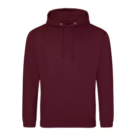 AWDis pulóver College 280 burgundy