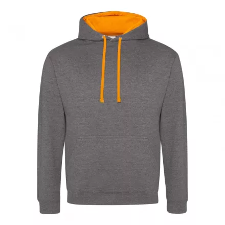 AWDis pulóver Varsity 280 grafit-narancs