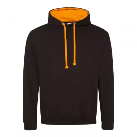 AWDis pulóver Varsity 280 fekete-narancs