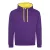 AWDis pulóver Varsity 280 lila-sárga