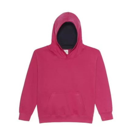 AWDis gyerek pulóver Varsity 280 pink-tengerkék