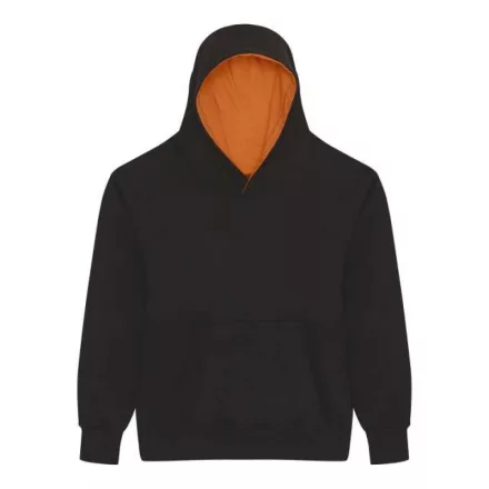 AWDis gyerek pulóver Varsity 280 fekete-narancs