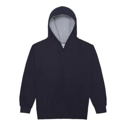 AWDis gyerek pulóver Varsity 280 tengerkék-szürke