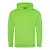 AWDis pulóver Electric Hoodie 280 neon zöld