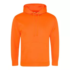 AWDis pulóver Electric Hoodie 280 neon narancs