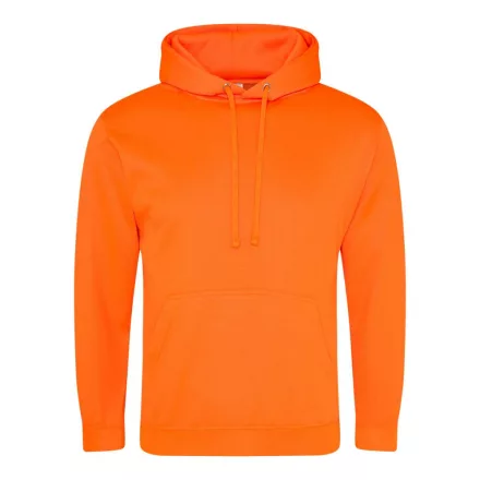 AWDis pulóver Electric Hoodie 280 neon narancs